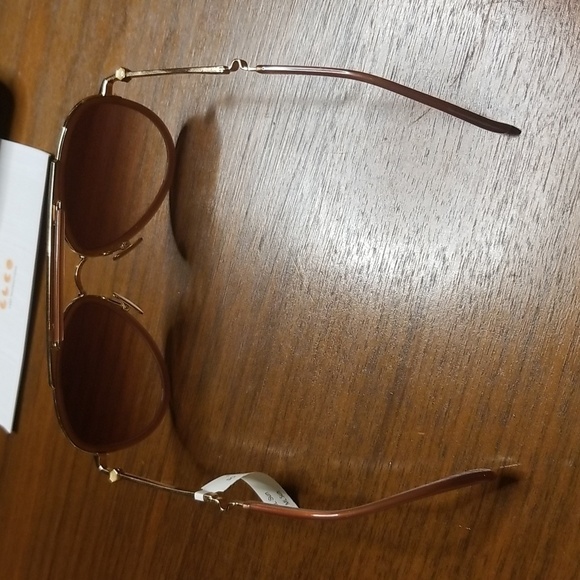 MR LEIGHT by GARRETT LEIGHT Doheny SL Sunglasses ~ Aviator Rosewood NWT - Picture 12 of 16